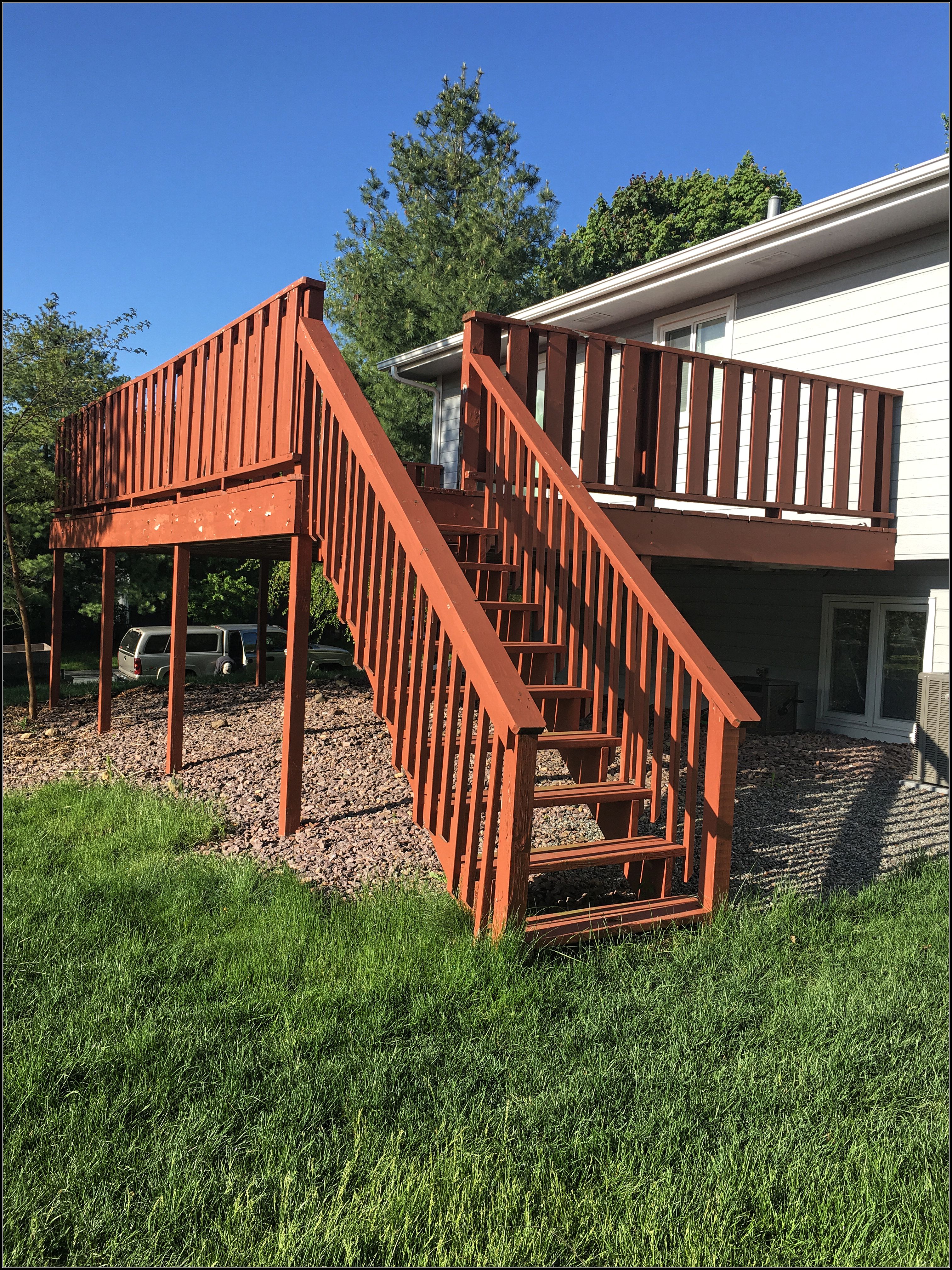 Deck Before Photo | VanVleet Construction