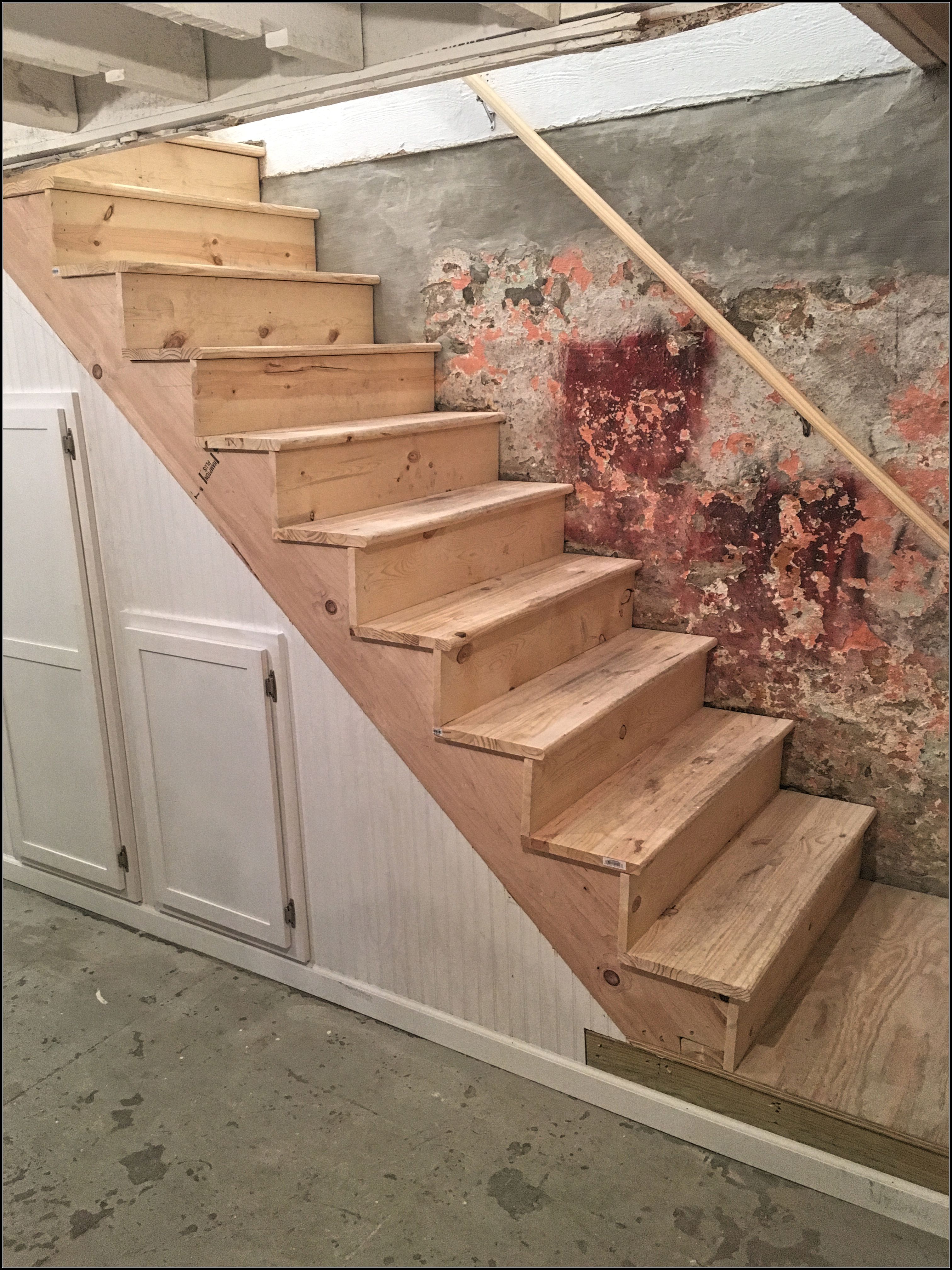 Basement Stair Replacement In St Paul VanVleet Construction